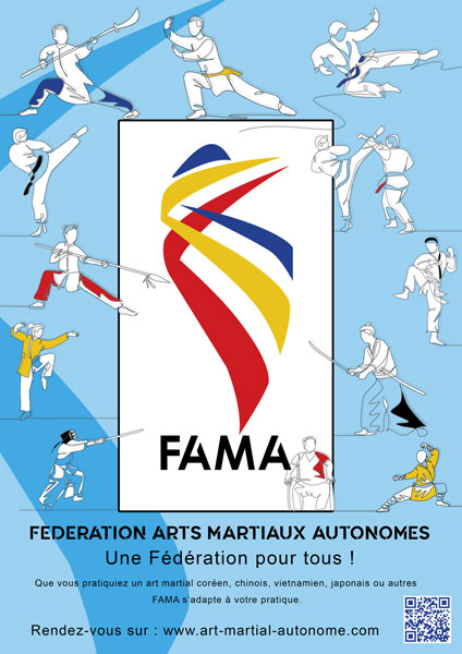 AFFICHE- FAMA ARTS MARTIAUX